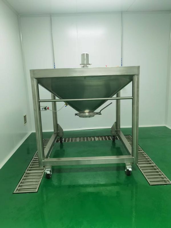 中药车间中药中转料仓